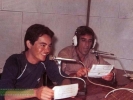 José Alfredo e Tio Oscar Narrando Jogo na Rádio Independência de Eldorado